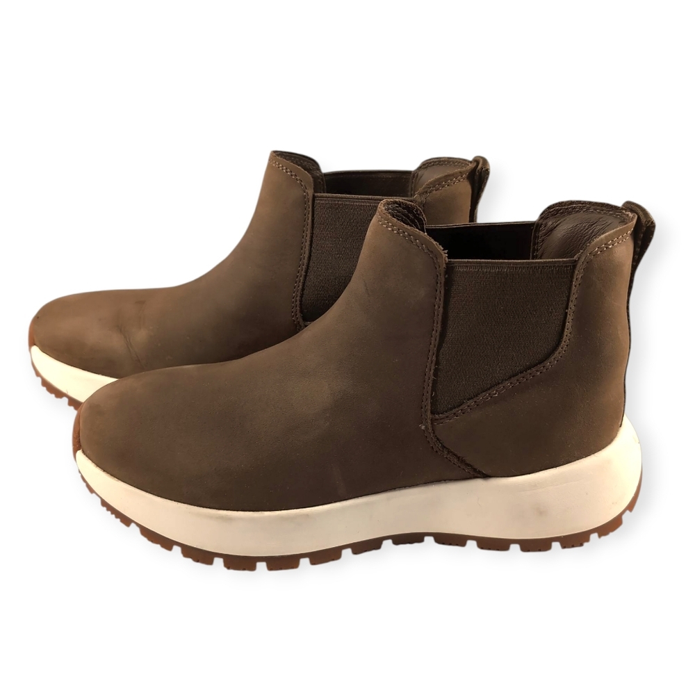 Kizik Brown Toronto Ankle Boots, 7.5